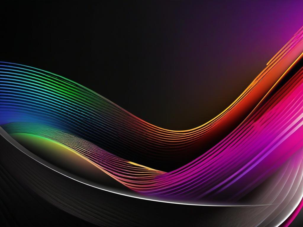 Black Rainbow Wallpaper  ,desktop background wallpaper