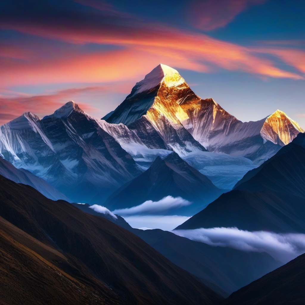 Mountain Background Wallpaper - everest wallpaper 4k  