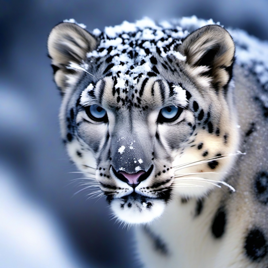 Snow Background Wallpaper - snow leopard background  