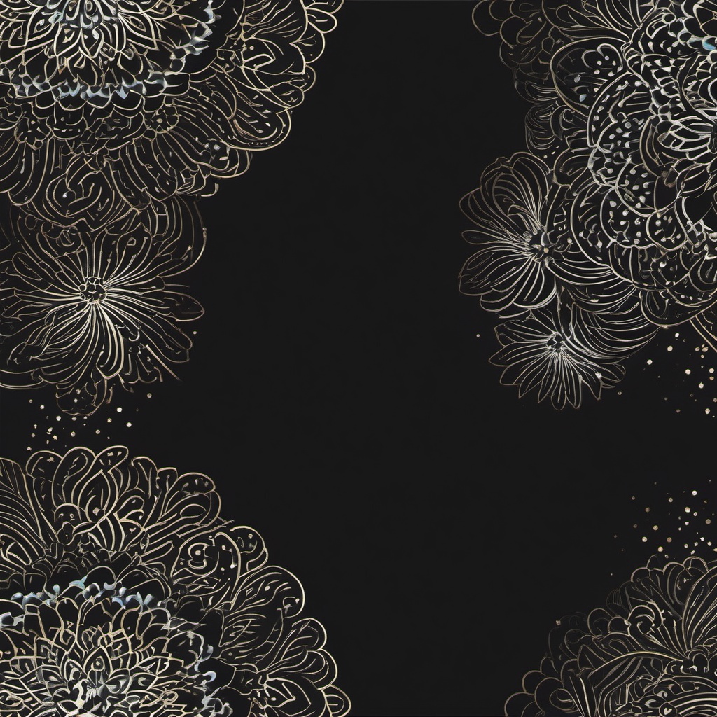 Black Screen Wallpaper - Minimalist Serenity  wallpaper style, intricate details, patterns, splash art, light colors