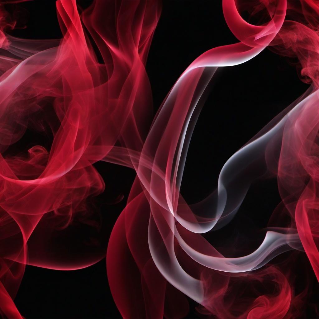 Smoke Background - red smoke with black background  