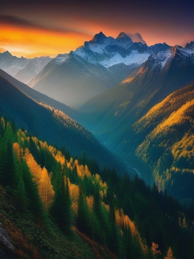 Cool Scenic Wallpapers Majestic Mountain Ranges and Pristine Wilderness  intricate patterns, colors, wallpaper style