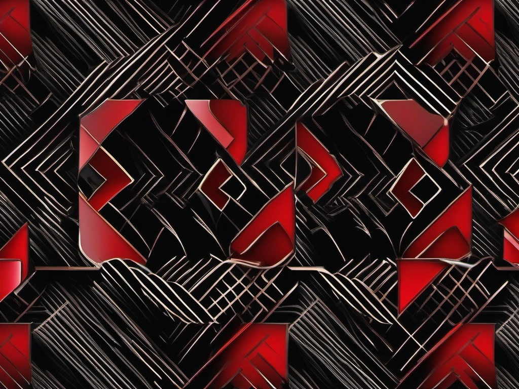 Black Background And Red-Black with red accents, ideal for a bold look  background wallpaper