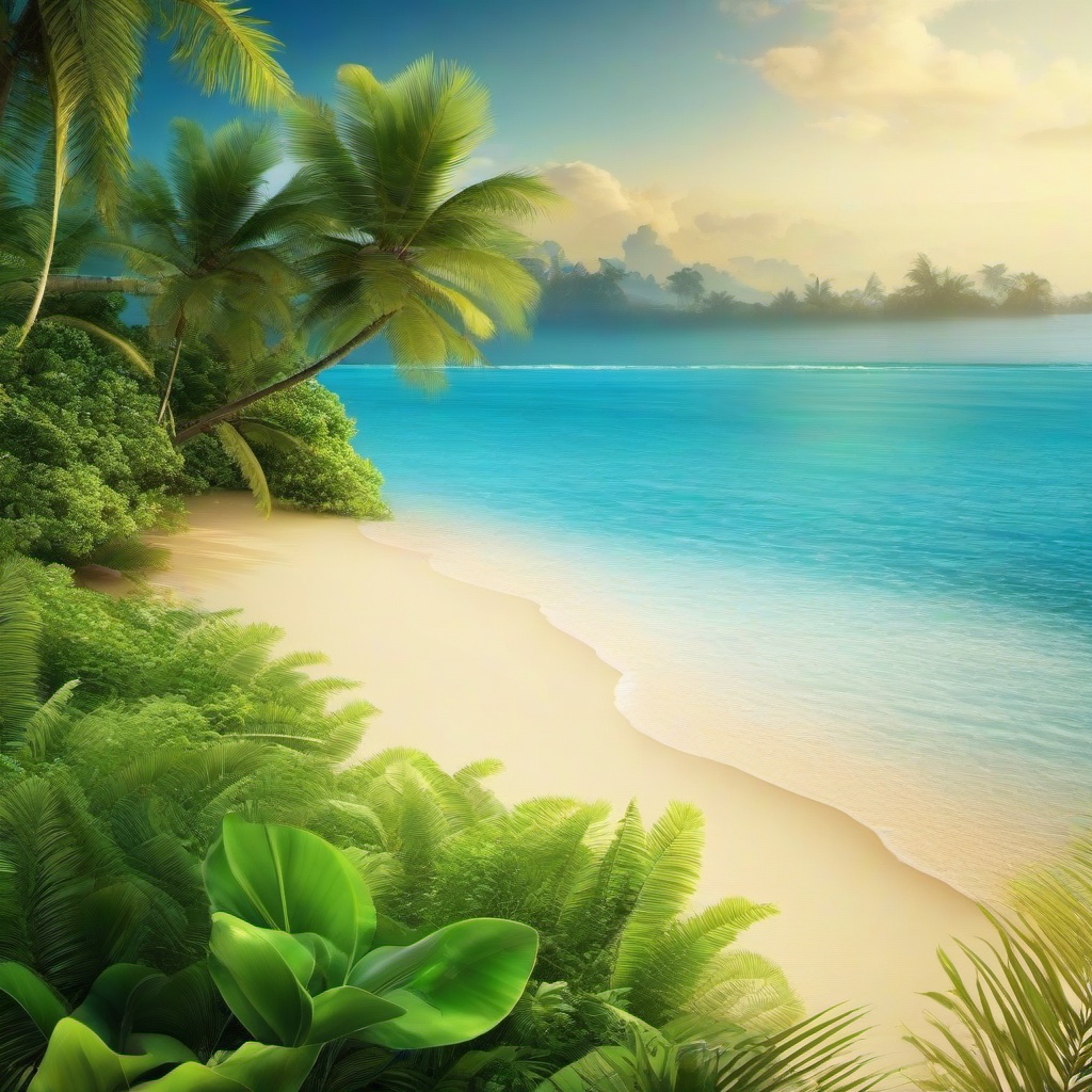 Beach Background Wallpaper - paradise beach background  