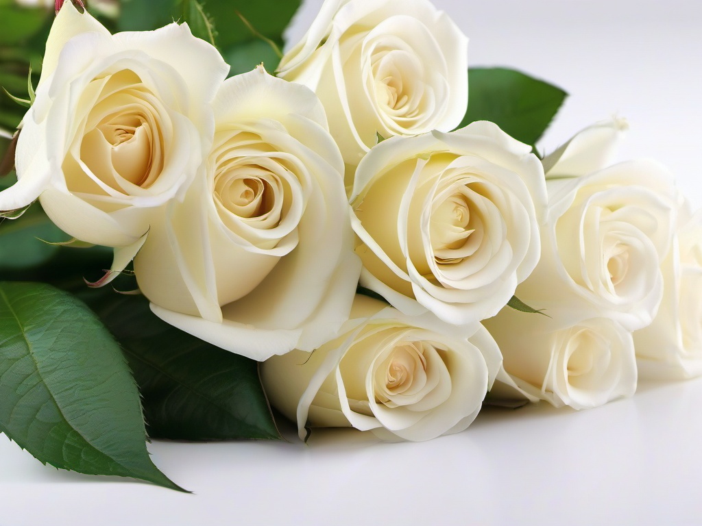 Flower Background Wallpaper - white roses background  