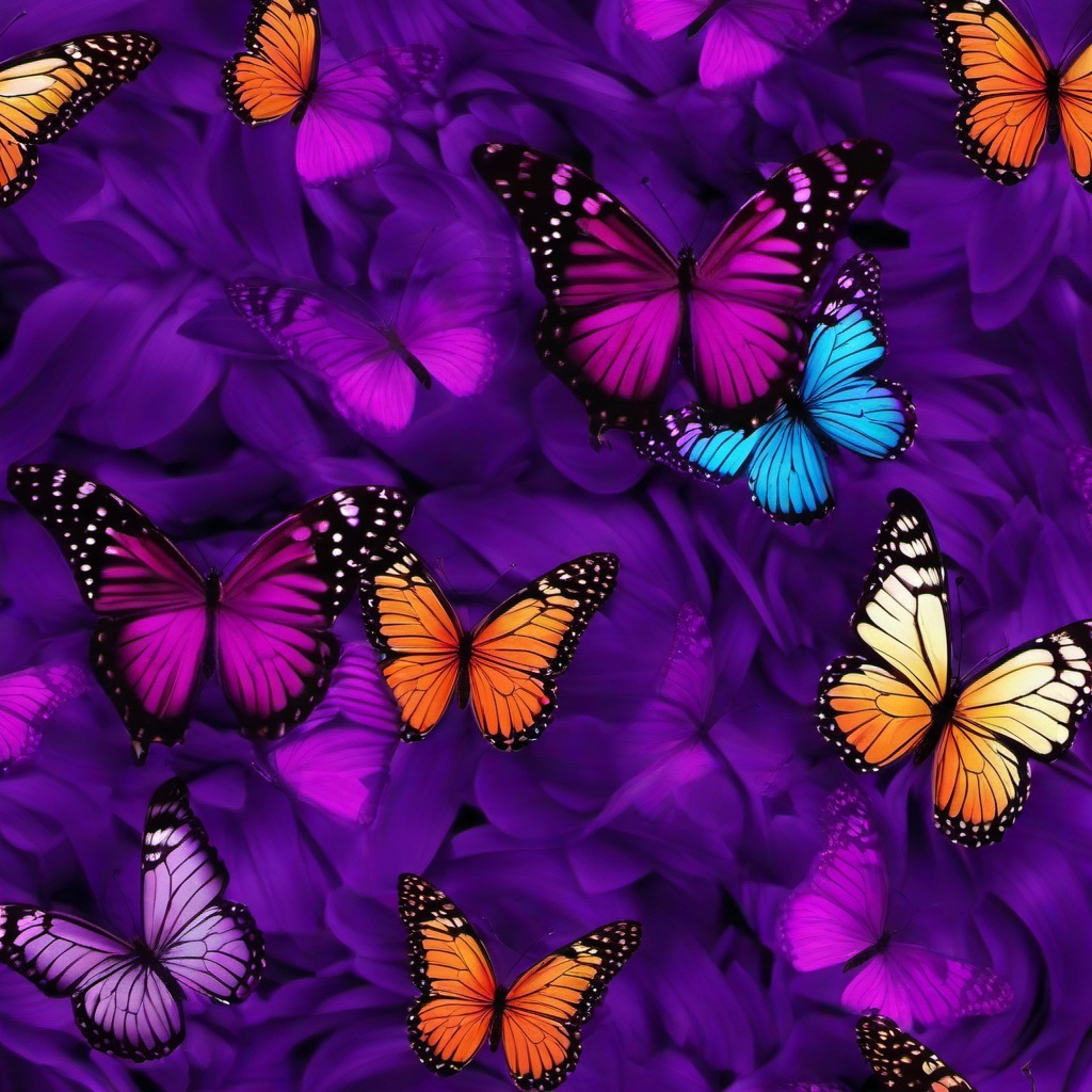 Butterfly Background Wallpaper - purple wallpapers butterflies  