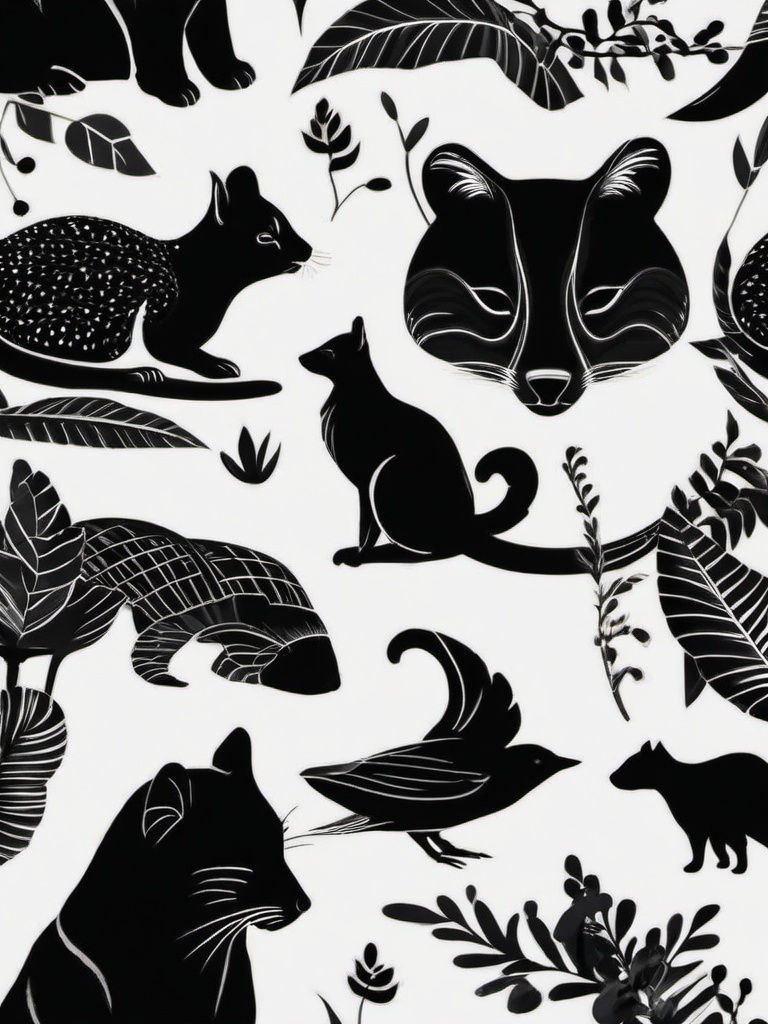 Black Animal Wallpaper  ,mobile iphone background wallpaper