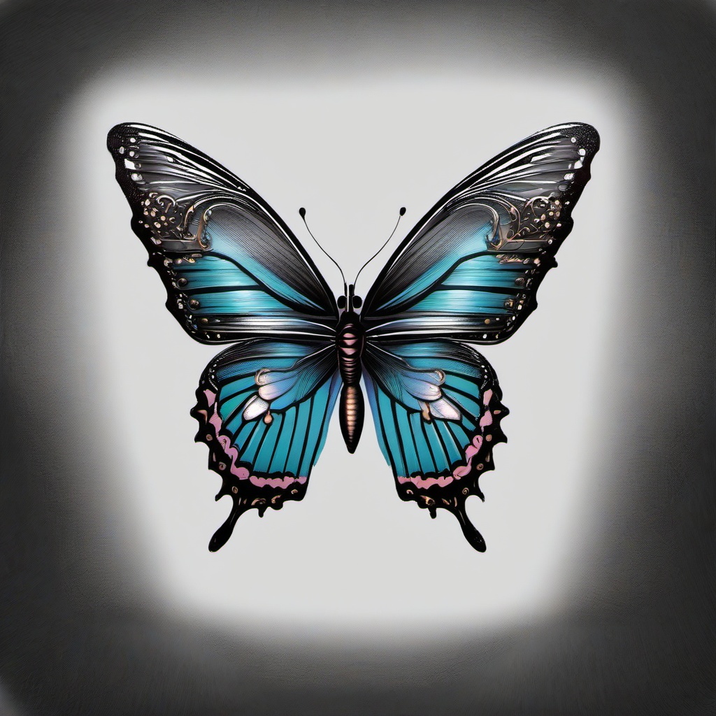 kamar pe butterfly tattoo  
