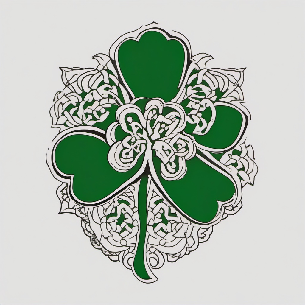 irish remembrance tattoos  simple color tattoo,minimal,white background