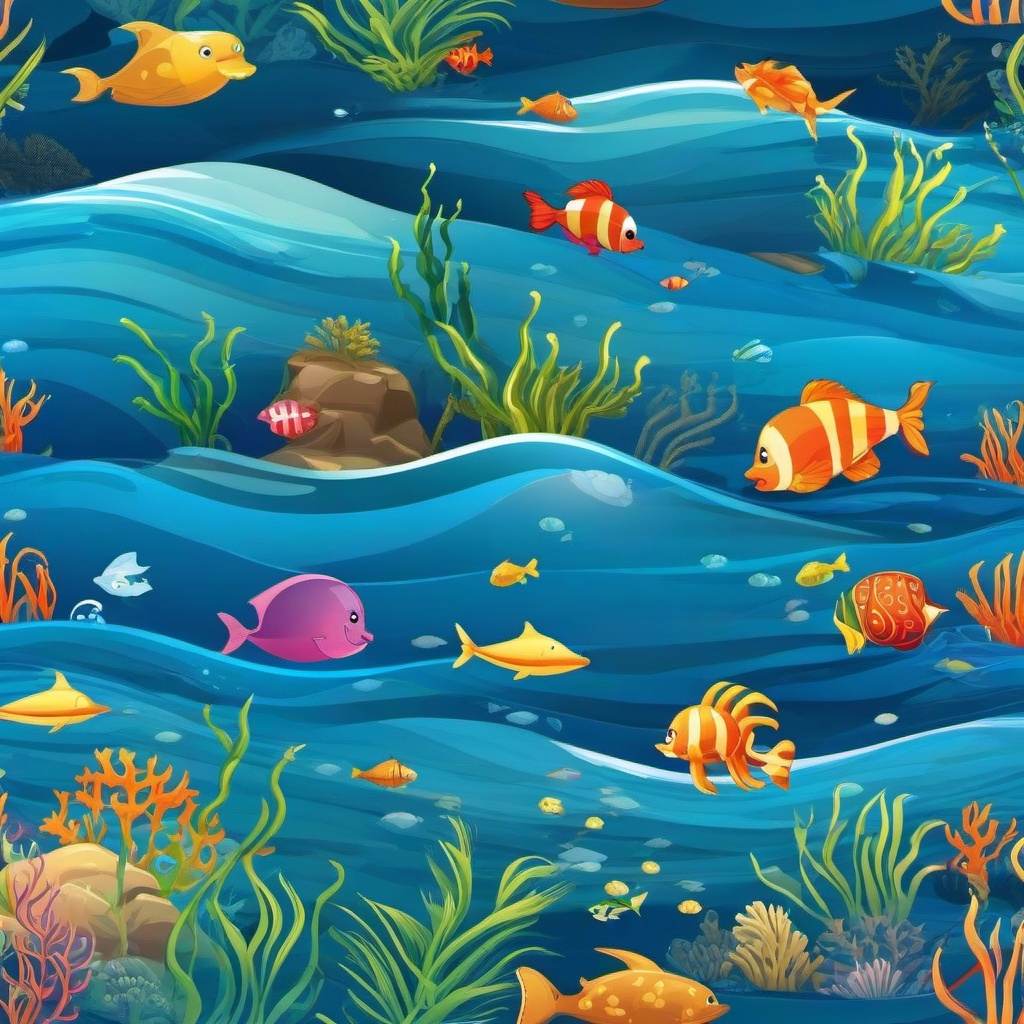 Ocean Background Wallpaper - background sea cartoon  