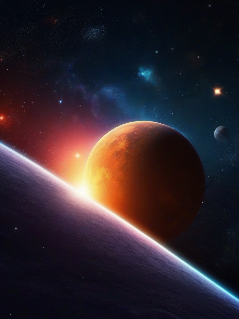 space background animated  background