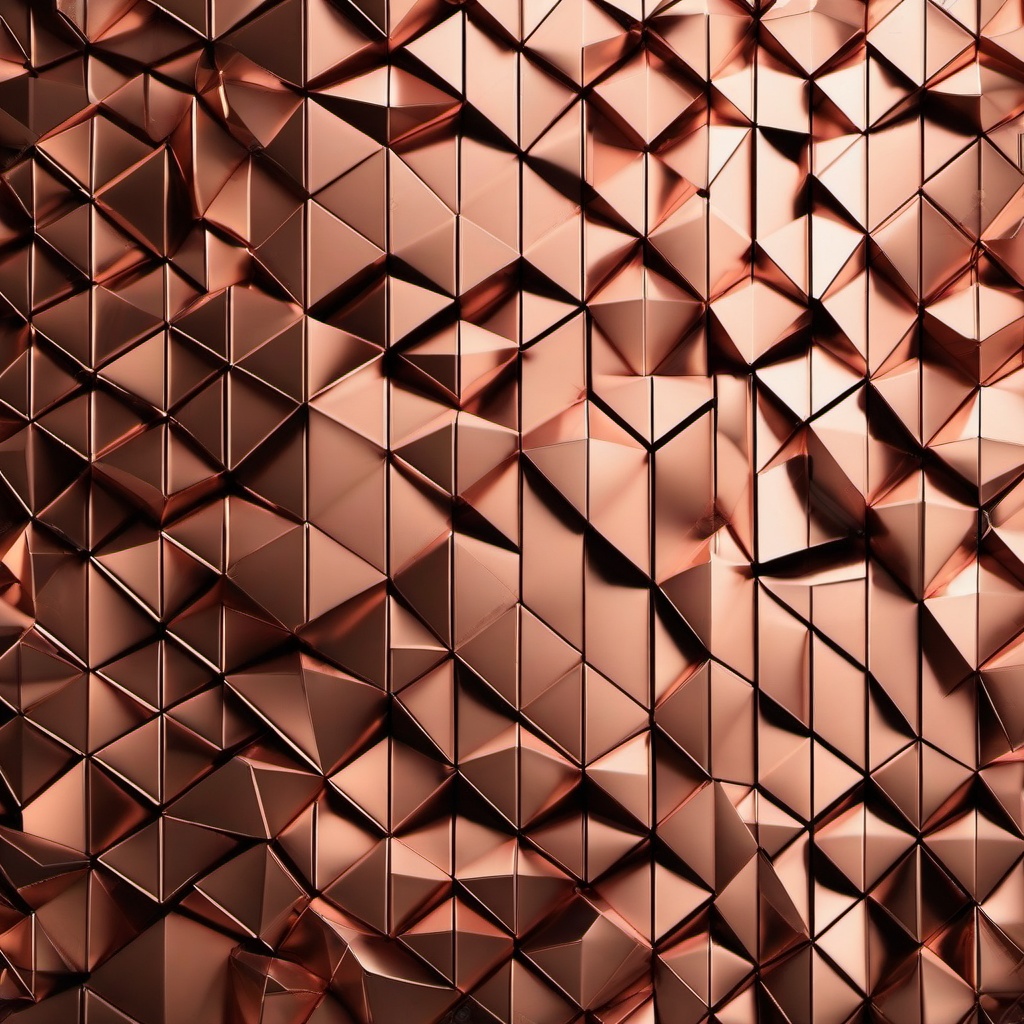 Geometric Background - rose gold geometric background  