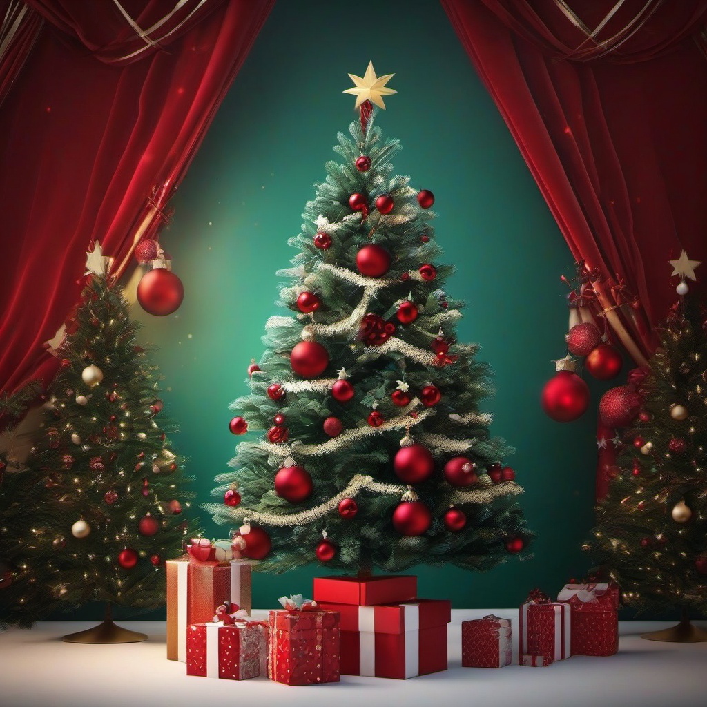 Christmas Background Wallpaper - aesthetic christmas tree wallpaper  