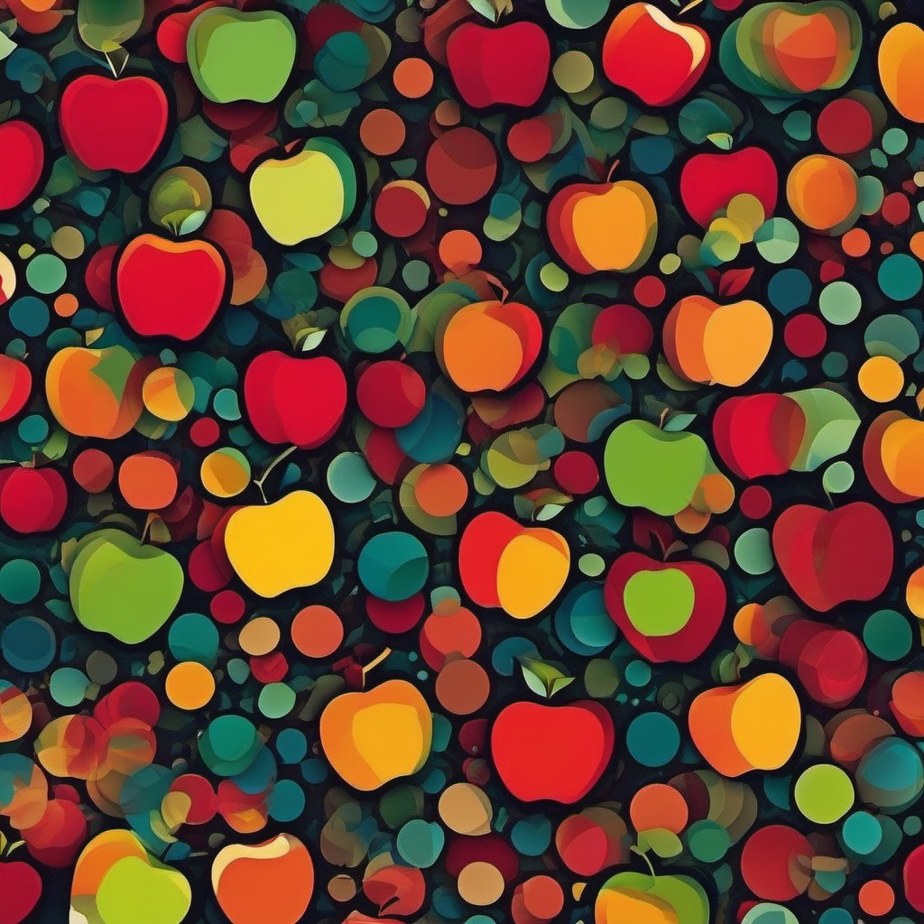 Apple Wallpaper - Apple Logo wallpaper, abstract art style, patterns, intricate