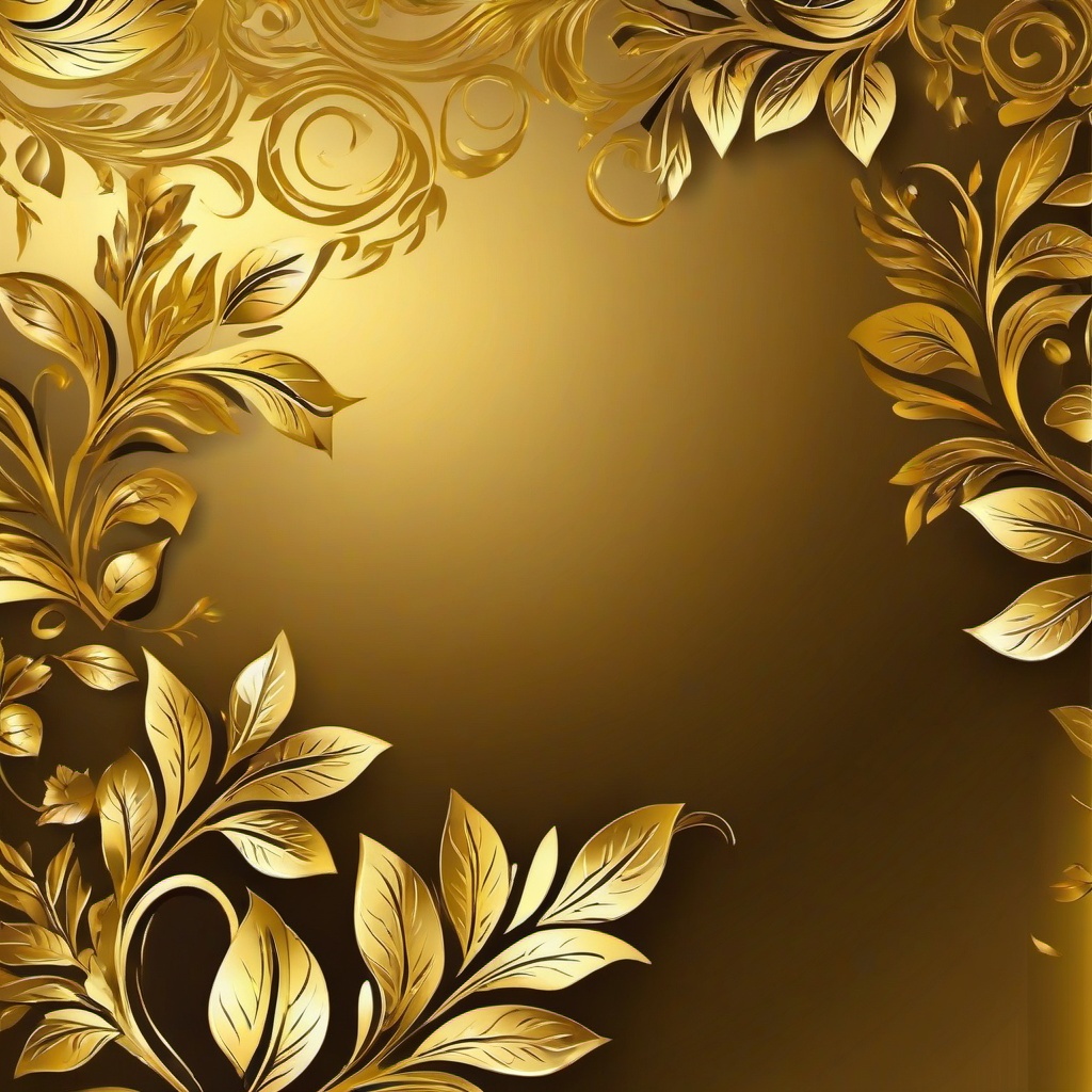 Gold Background Wallpaper - gold leaf vector  