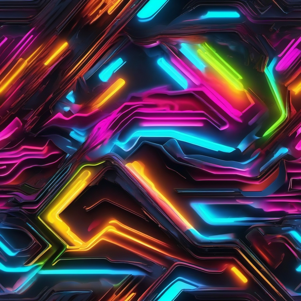 Abstract neon graffiti top view, photo realistic background, hyper detail, high resolution