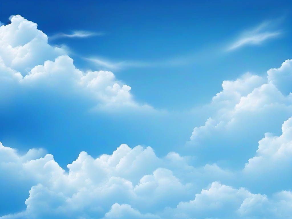 Sky Blue Wallpaper-Light blue with fluffy clouds for a soft sky effect  background wallpaper