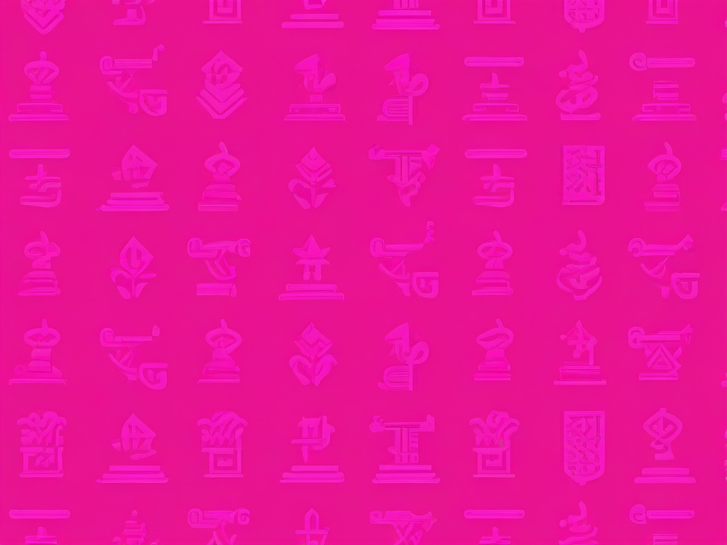 Pink Baddie Wallpaper-Bold hot pink with edgy text and symbols for a trendy, “baddie” aesthetic  background wallpaper