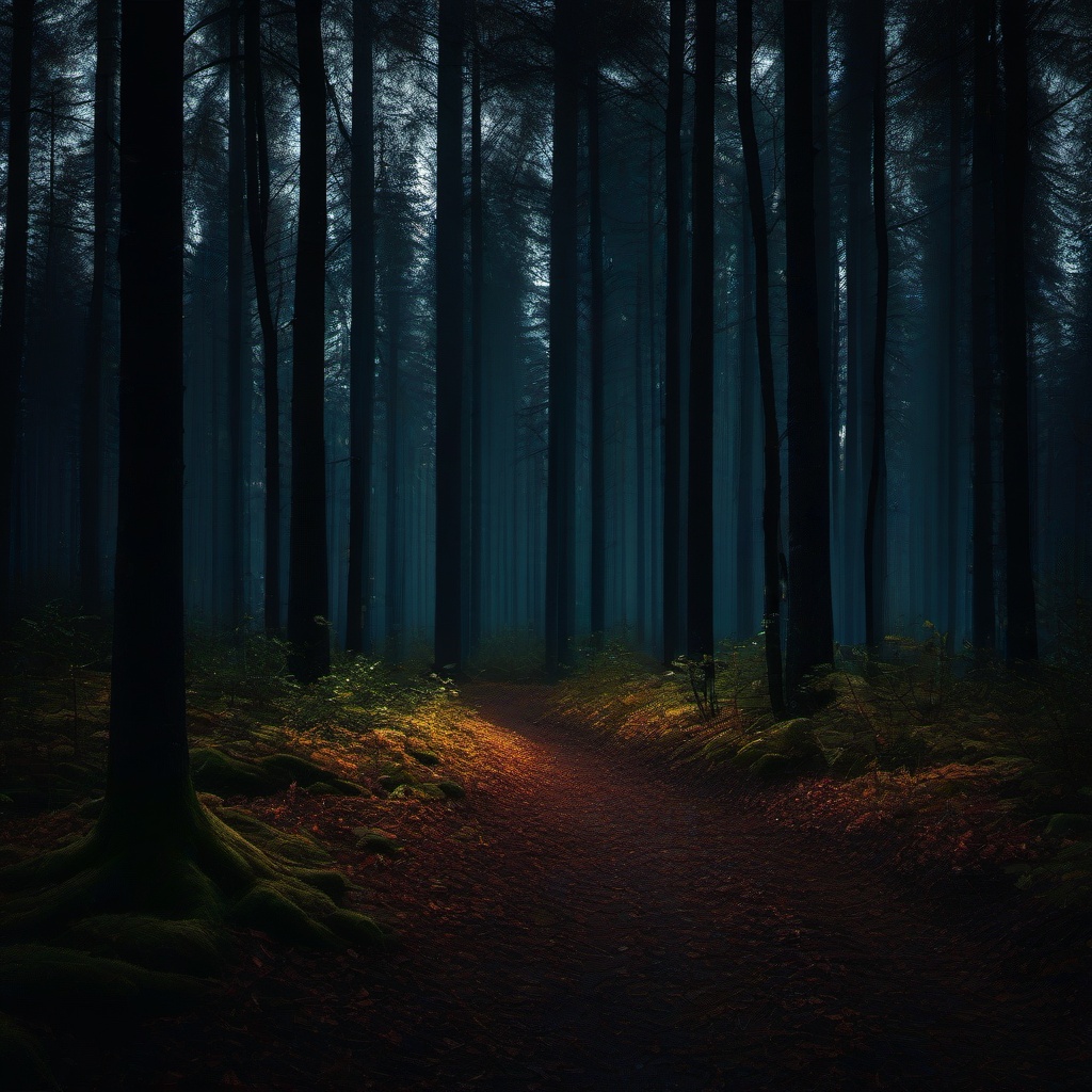 Dark Forest 4K Wallpaper  ,desktop background wallpaper