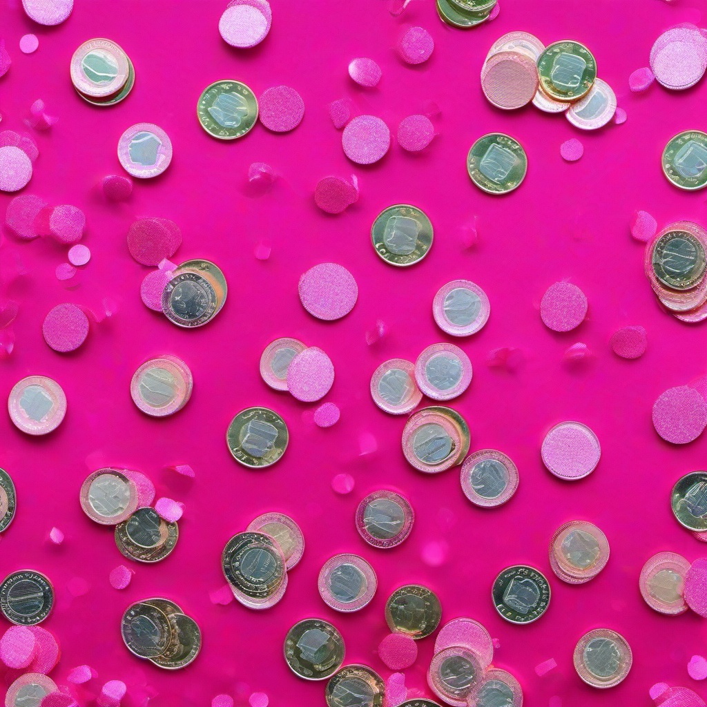 Glitter background - glitter pink money background  