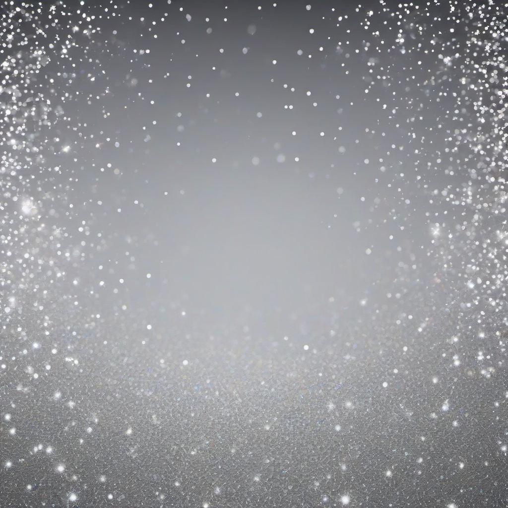 Glitter background - silver sparkle transparent background  