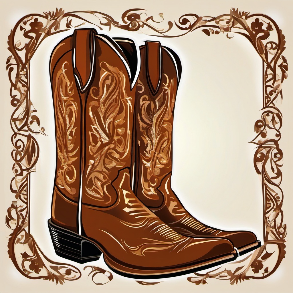 Cowboy Boot  clipart