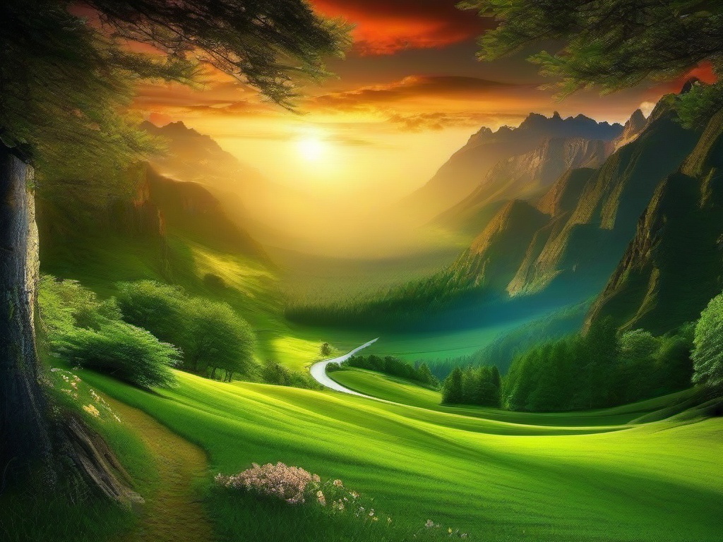 Nature Heaven Wallpaper  