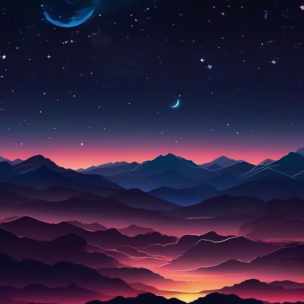 Sky Background Wallpaper - night sky aesthetic wallpaper  