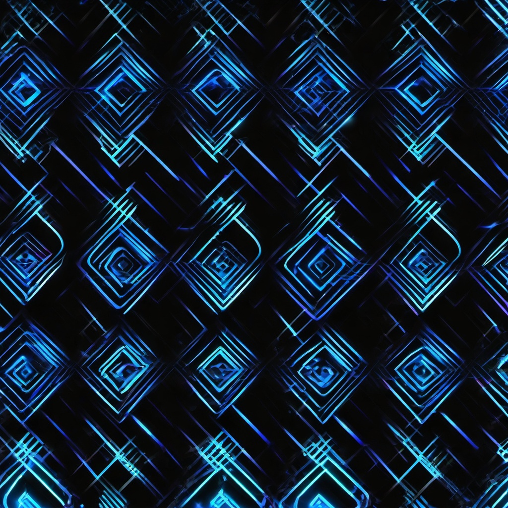 Black And Blue Neon Wallpaper  ,desktop background wallpaper