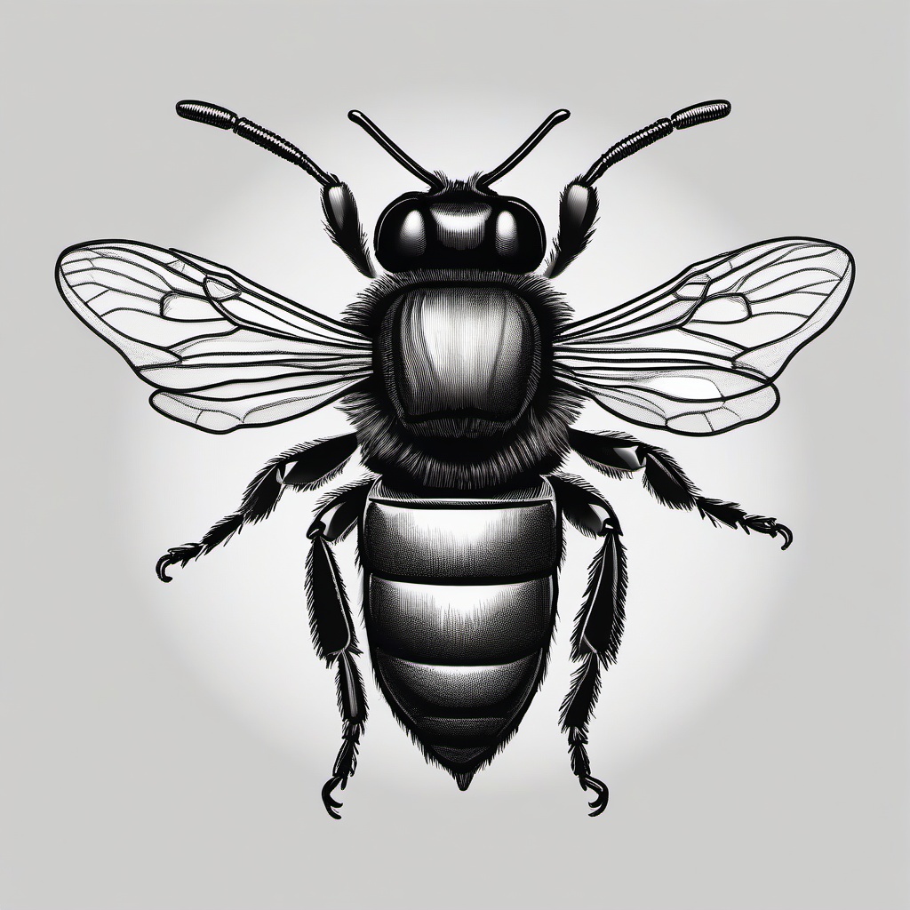 drawing of a violet carpenter bee  minimal rough sketch scribbles,doodles,black and white