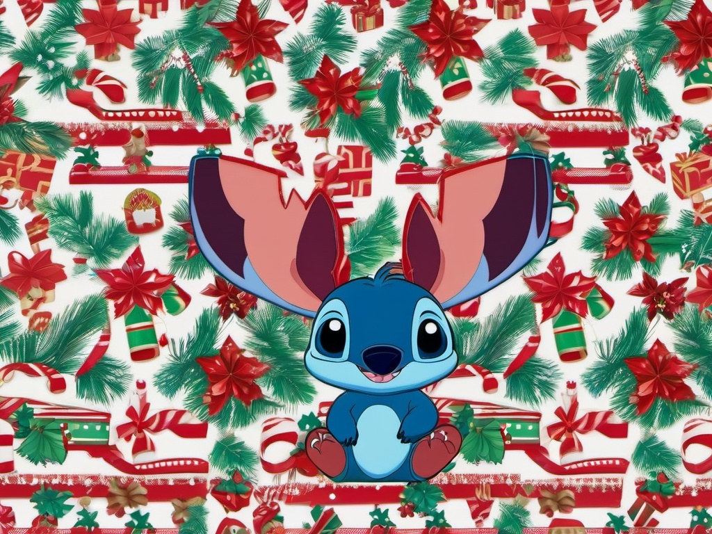 Wallpaper Christmas Stitch  