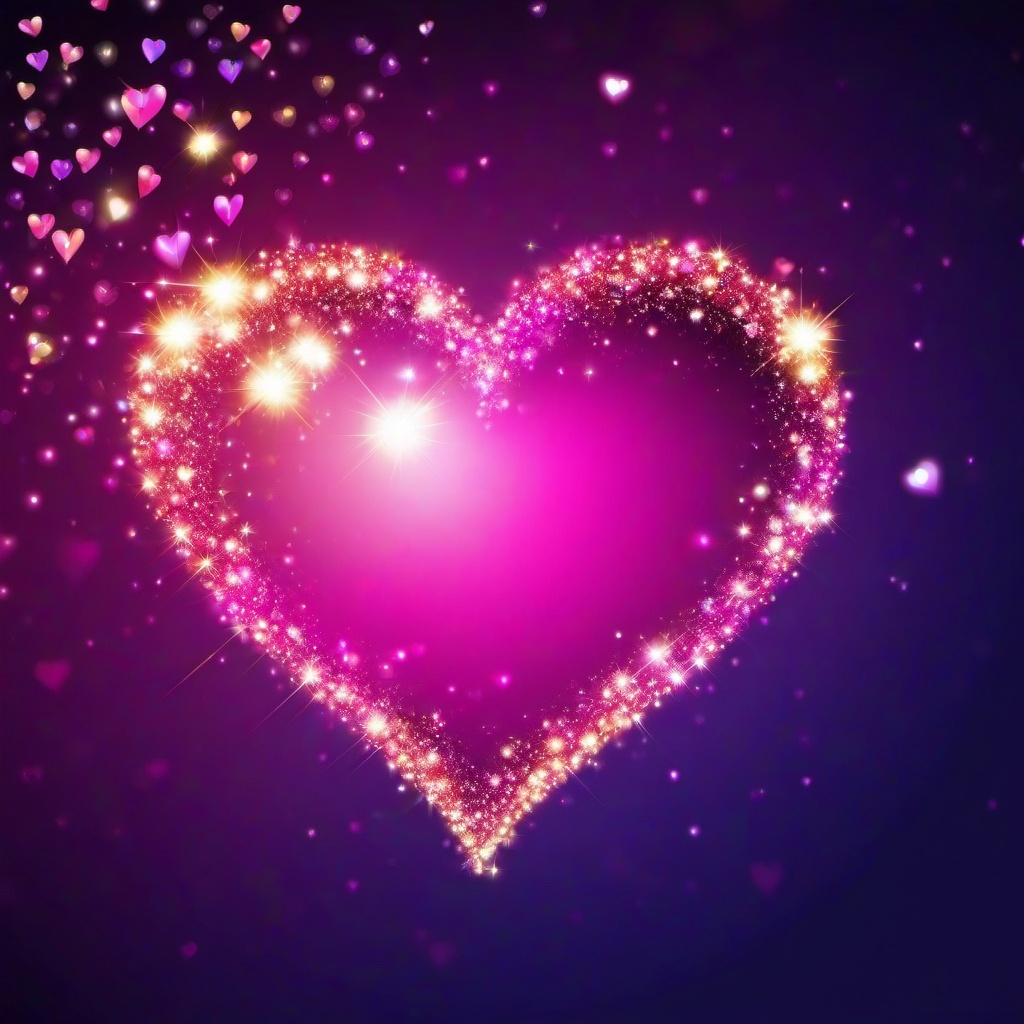 Heart Background Wallpaper - heart sparkle wallpaper  