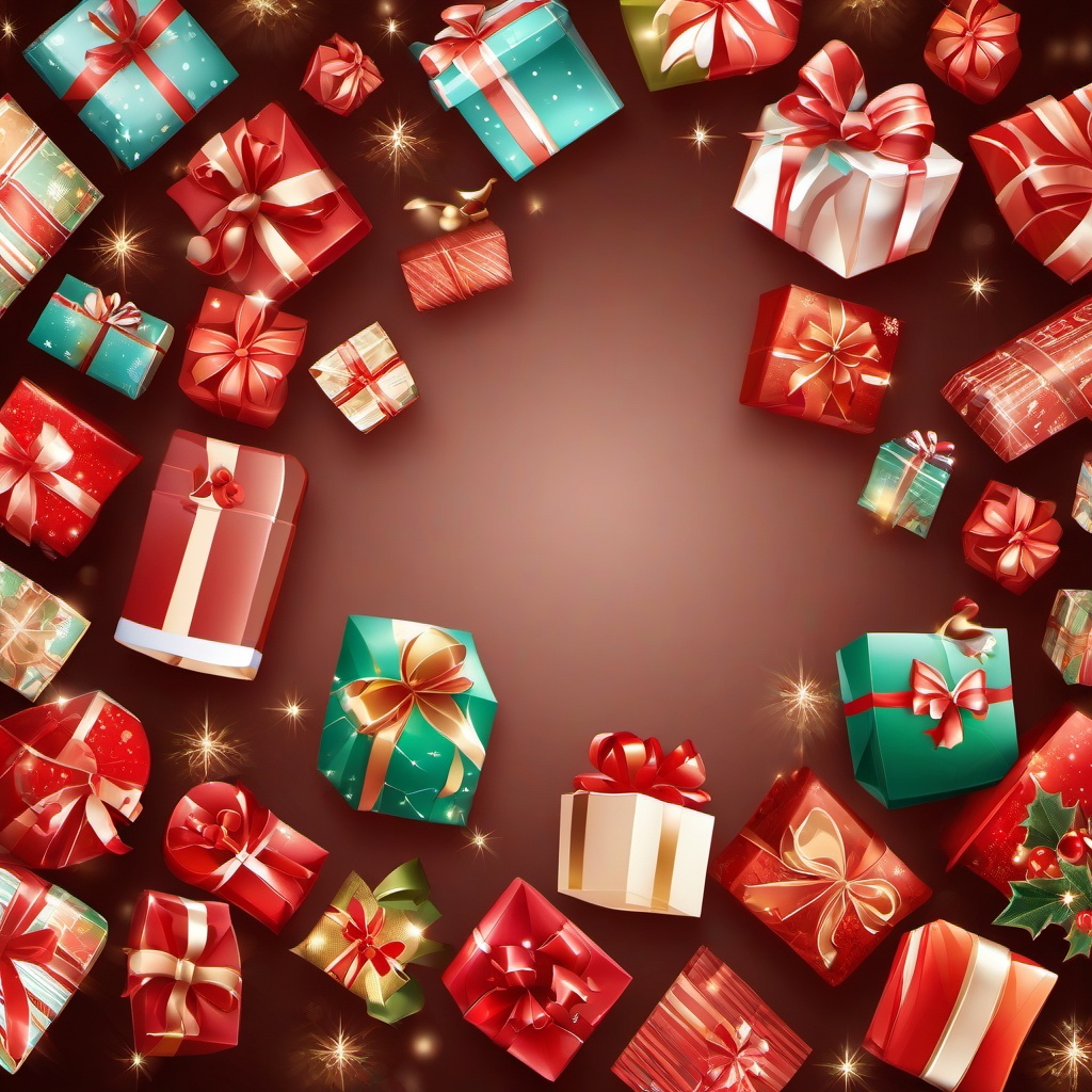 Christmas Background Wallpaper - christmas presents transparent background  