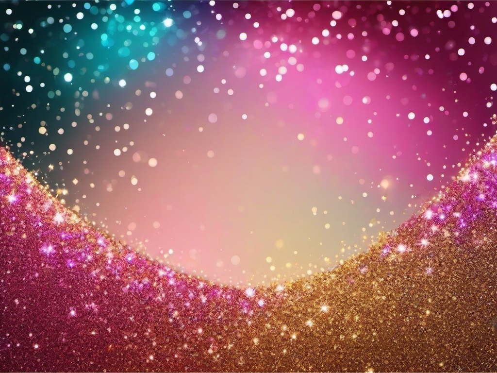 Glitter Border Background  