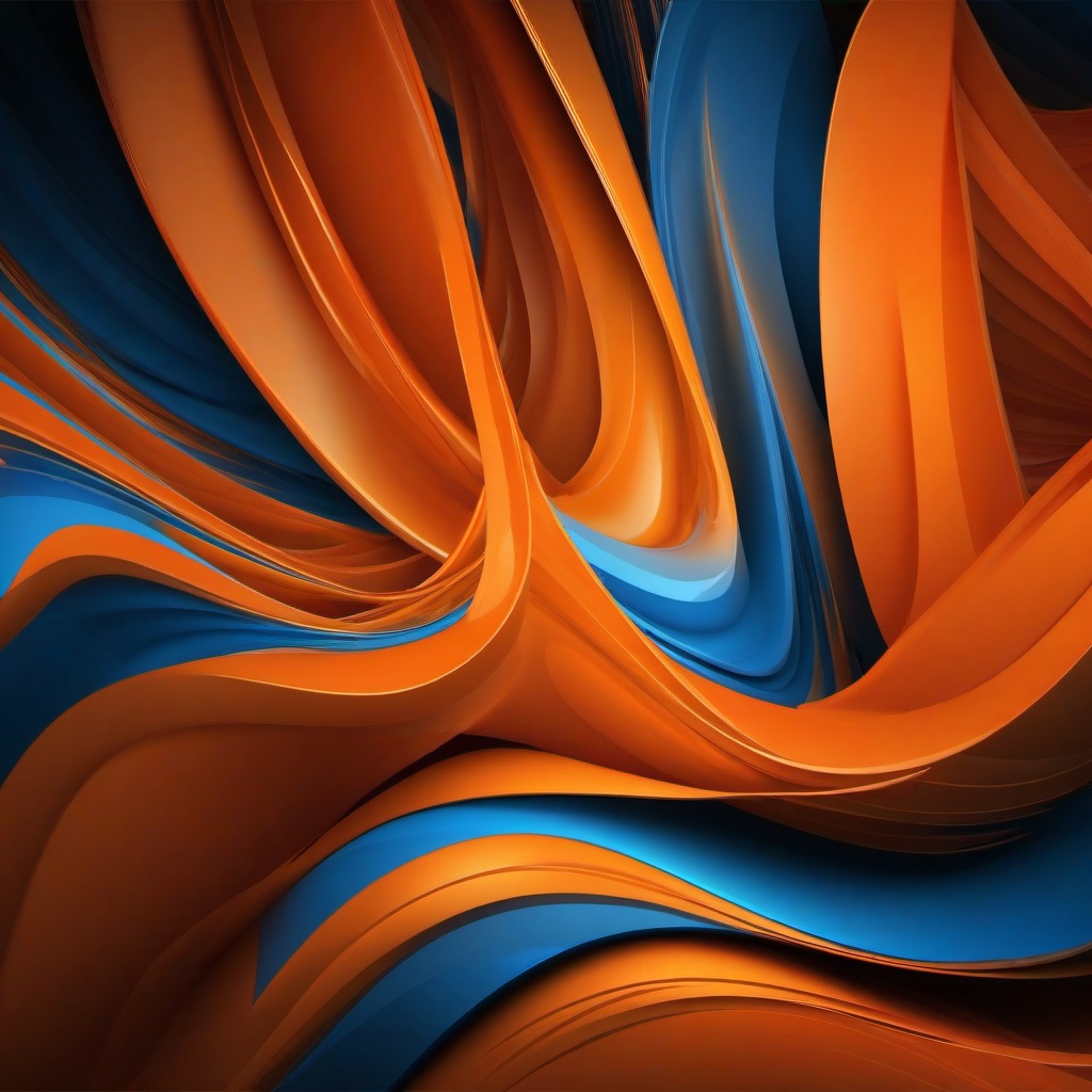 Orange Background Wallpaper - orange blue abstract background  