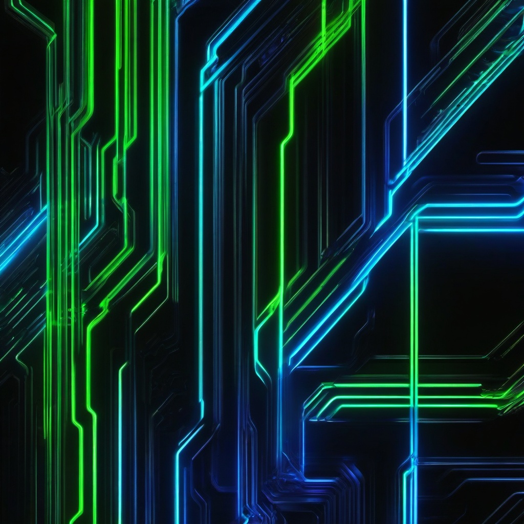 Neon Background Wallpaper - neon green and blue wallpaper  