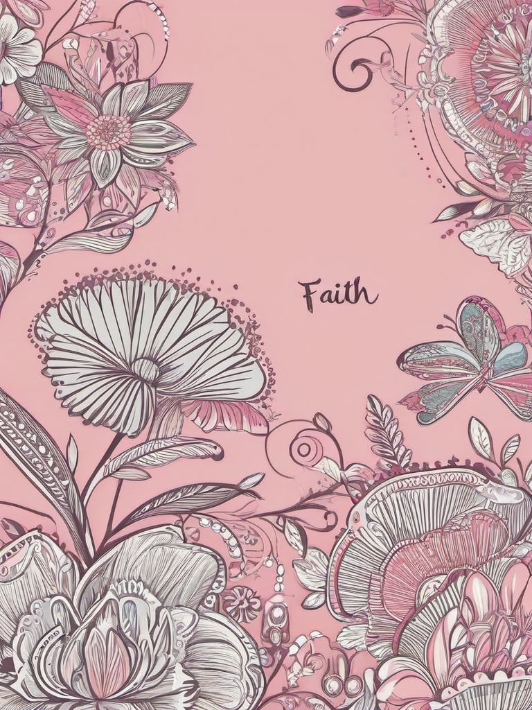 Girly Christian Wallpaper - Faith-based with delicate motifs  ,mobile iphone background wallpaper