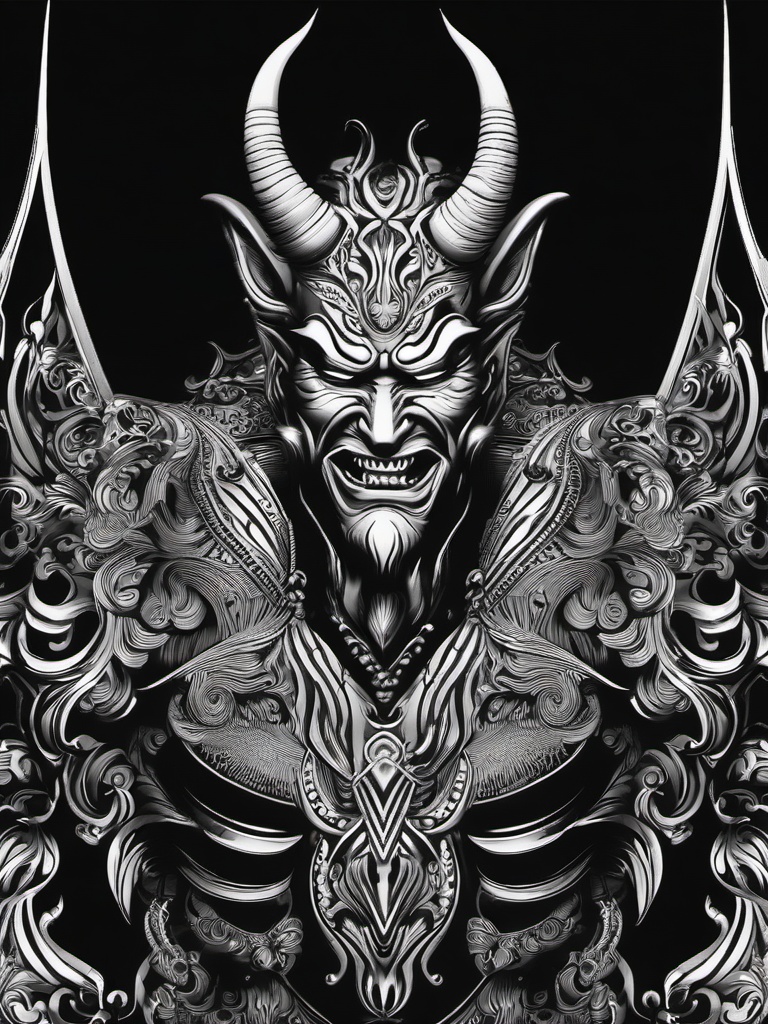 Black And White Devil Wallpaper  ,mobile iphone background wallpaper