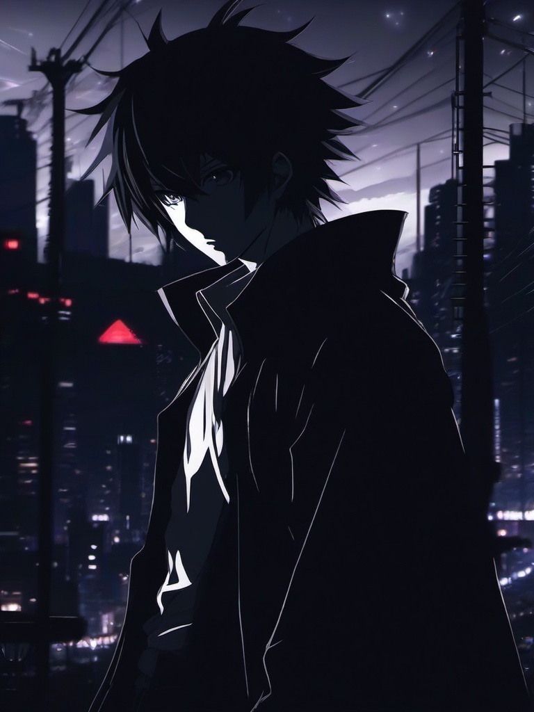 8K Dark Anime Wallpaper  ,mobile iphone background wallpaper