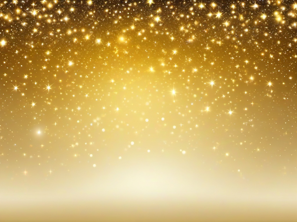 Gold Starry Background  