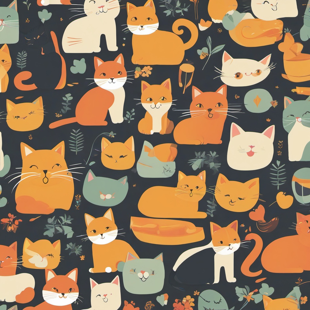 Cat Background Wallpaper - cat plain background  