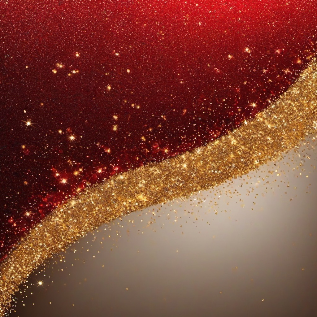 Glitter background - red and gold glitter background  