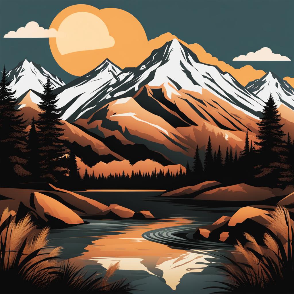 mountain clipart 