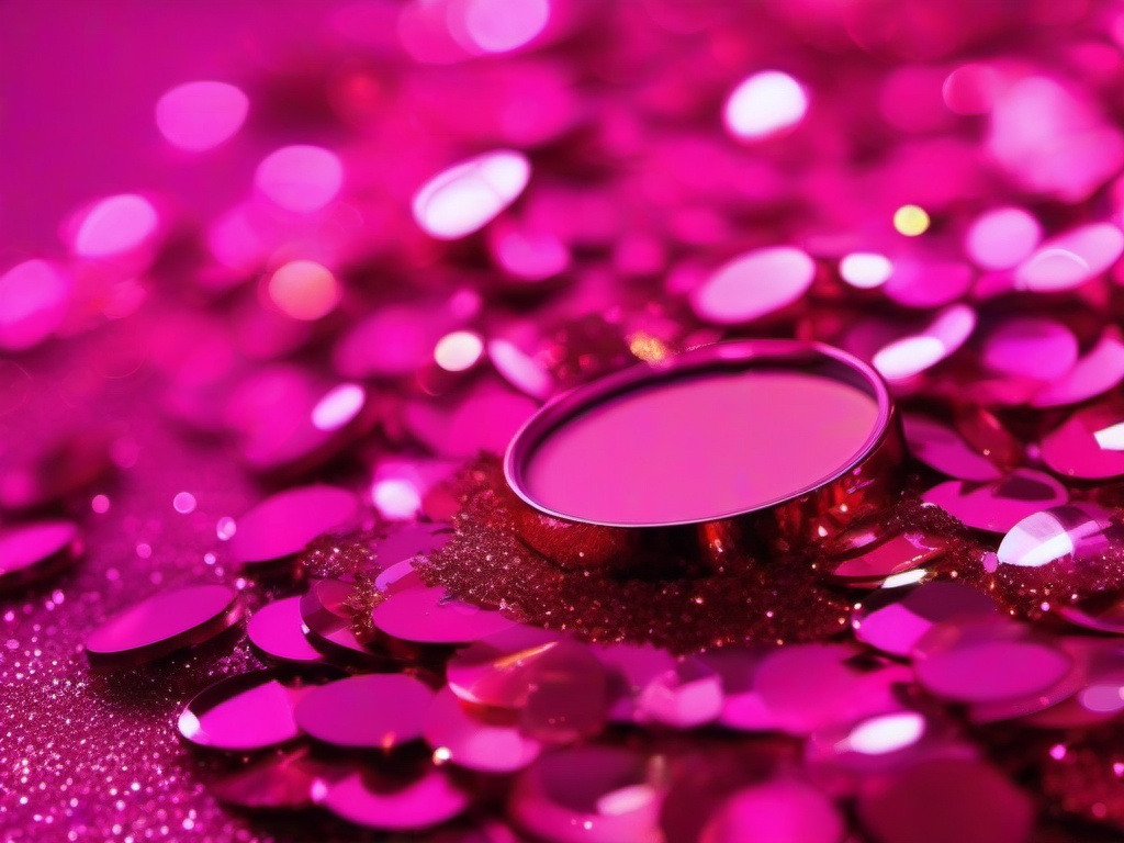 Pink And Glitter Background  