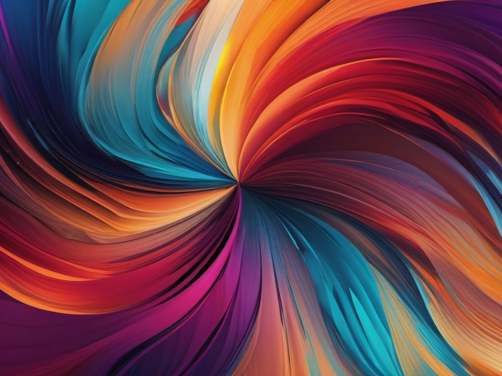 Aesthetic Background - Abstract Art in Harmonious Tones wallpaper splash art, vibrant colors, intricate patterns