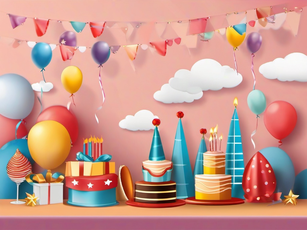 Birthday Background Wallpaper - airplane birthday backdrop  