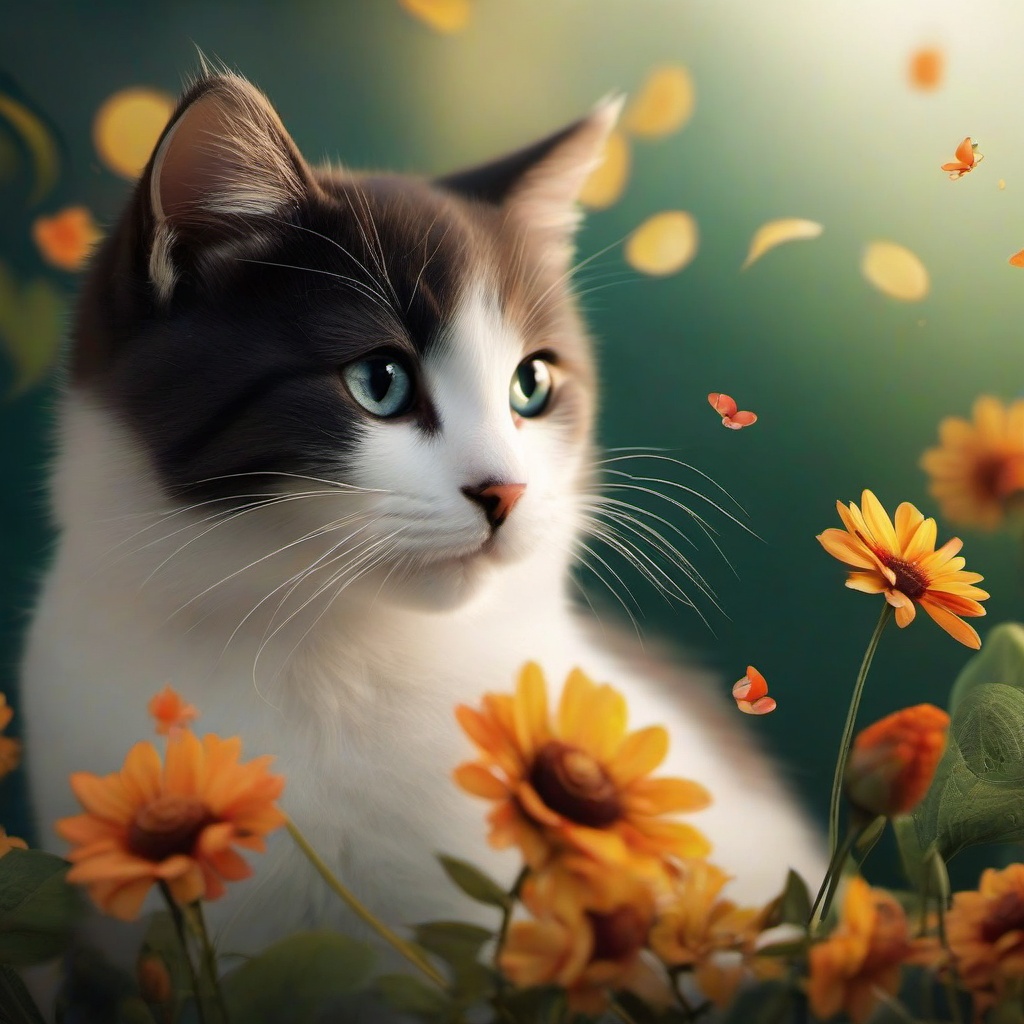 Cat Background Wallpaper - cute cat phone wallpaper  