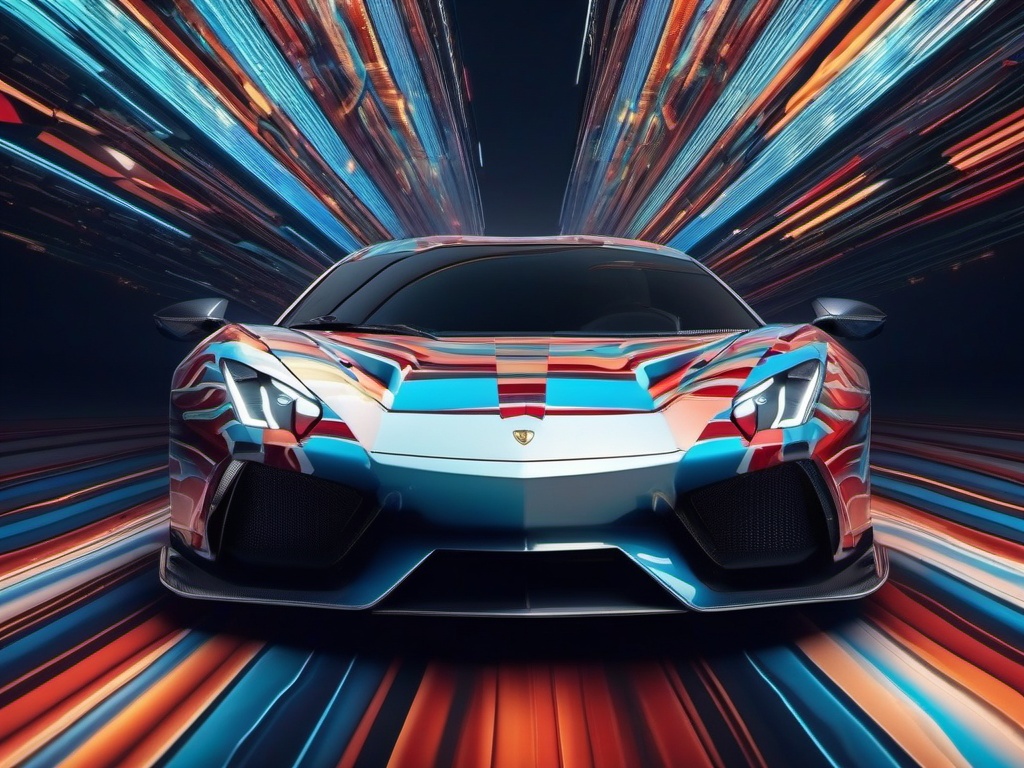 4K Car Wallpaper - Luxurious Sports Cars in 4K  intricate patterns, splash art, wallpaper art