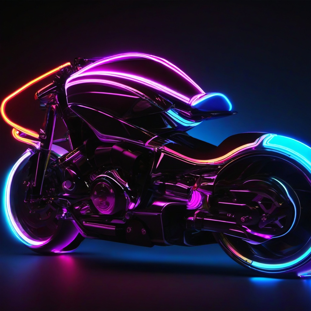 Neon Background Wallpaper - neon bike wallpaper  