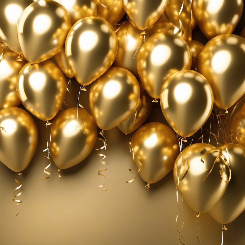 Party Background Wallpaper - balloon gold background  